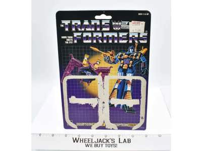Ratbat & Frenzy Cardback 1986 Vintage Hasbro G1 Transformers Action Figure
