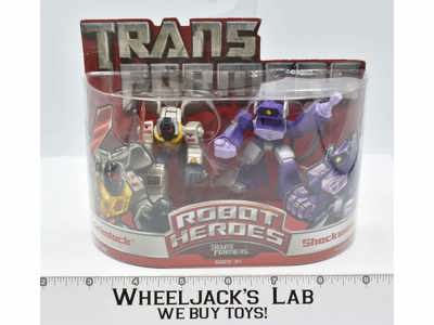 Grimlock & Shockwave Robot Heroes Transformers Hasbro 2006 MOSC