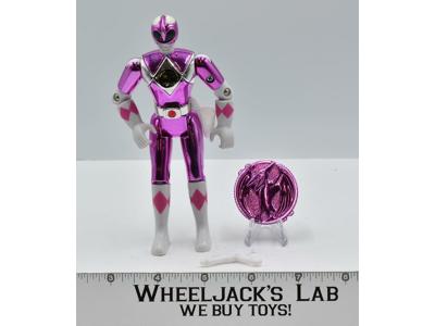 The Movie Metallic Pink Ranger Kimberly MMPR Power Ranger 1995 Bandai Figure