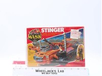 Stinger W/ Bruno Sheppard CAS GRADED 80+ M.A.S.K. 1986 Kenner Vehicle NEW SEALED