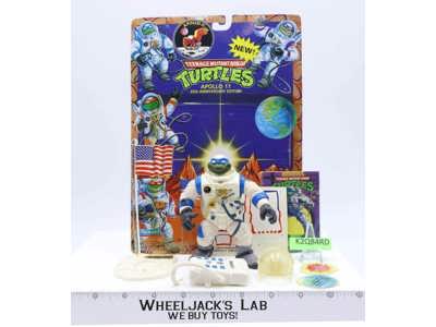 Lunar Leo 100% Complete W/Card TMNT Apollo 11 1994 Playmates Action Figure