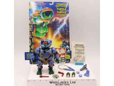 Mike's Cyber Command Center Playset Turtle in a Turtle Complete TMNT Playmates