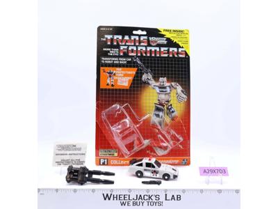 Streetwise 100% Complete W/CARDBACK & BUBBLE NR MINT G1 Transformers Vintage