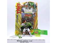 Raphael 100% Complete W/Card Jim Lee TMNT 1995 Playmates Action Figure