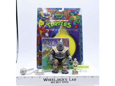 Gatekeeper Rocksteady Complete Warriors of the Forgotten Sewer TMNT Playmates