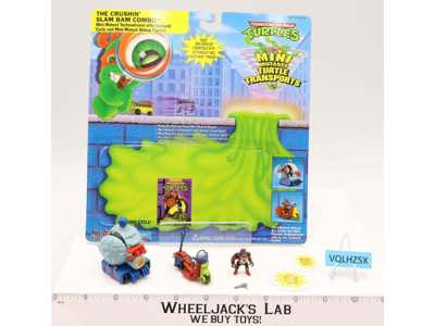 Mini Mutant Crushin' Slam Bam Combo 100% Complete TMNT 1994 Playmates