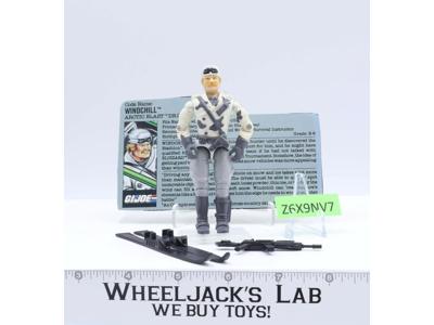 Windchill V1 100% Complete G.I. Joe 1989 Hasbro Vintage  Action Figure