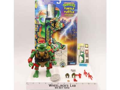 Raphael's Samurai Sewer Lair Playset Turtle in a Turtle Complete TMNT Playmates