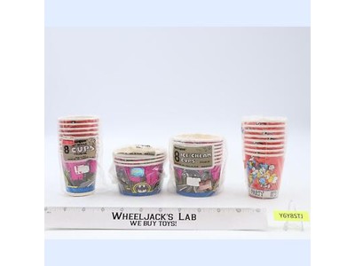 Party Supplies Lot 28 pieces BATMAN Cups/Bowls DISNEY Mickey & Friends Cups