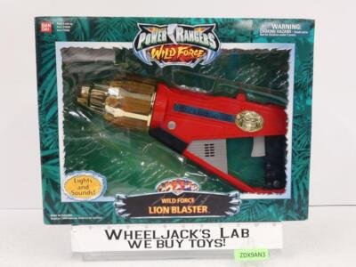 Wild Force Lion Blaster 100% Complete Power Rangers Wild Force 2002 Bandai