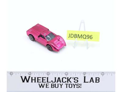 Ford J-Car Hot Pink Hot Wheels 1968 Redline Mattel Vintage RL
