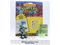 Wacky Walkin' Mouser W/Cardback 100% Complete TMNT 1989 Playmates Vintage