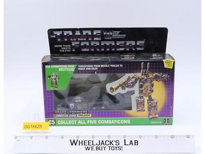 Onslaught 100% Complete W/BOX & BUBBLE 1986 G1 Transformers Vintage Hasbro