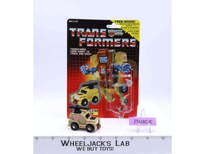 Outback 100% Complete W/CARDBACK & BUBBLE NEAR MINT 1985 G1 Transformers