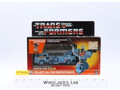 Hot Spot 100% Complete W/ NICE BOX & BUBBLE 1986 Vintage Hasbro G1 Transformers