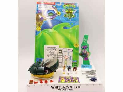 Carry Along Communicator Mini Mutants Playset 100% Complete TMNT 1995 Playmates