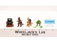 Mini Mutant Dino Jammin' Combo 100% Complete TMNT 1994 Playmates Action Figure