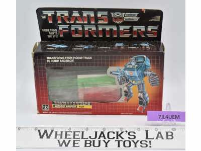 Kup MIB 100% Complete 1987 Vintage G1 Transformers Hasbro Action Figure