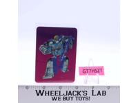 Astrotrain Card 110 Variant Color 1985 G1 Transformers Action Trading Cards