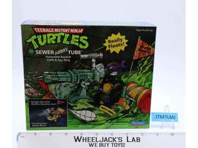 Sewer Army Tube 100% Complete TMNT 1989 Playmates Action Figure Vehicle