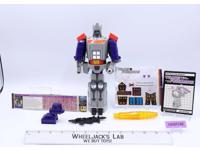 Galvatron 100% Complete WORKS UNUSED STICKERS G1 Transformers 1986 Vintage