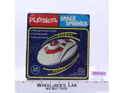 Space Spinner UFO Gyroscope 1979 Playskool NEW MISB SEALED