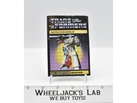 Megatron Action Figure Vintage Instruction Manual 1984 Hasbro G1 Transformers