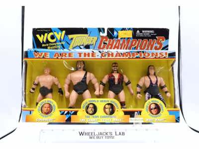 Thunder Champions WCW 1998 Original Toymakers Action Figure Set NEW MIB