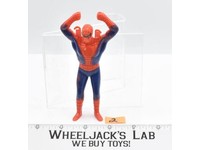 Spiderman #2 Paratrooper Parachute 1974 Ahi Plastic Action Figure