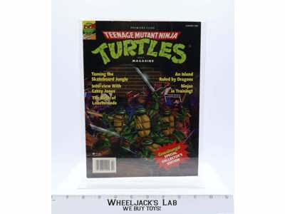 Teenage Mutant Ninja Turtles Magazine Summer 1990 Mirage Studios