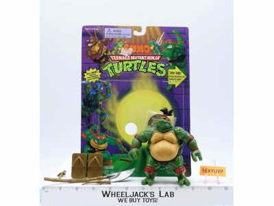 Sumo Raphael 100% Complete W/Card TMNT 1995 Playmates Action Figure
