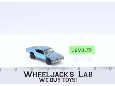 Custom Barracuda Light Blue 1968 Redline Hot Wheels Mattel Vintage RL