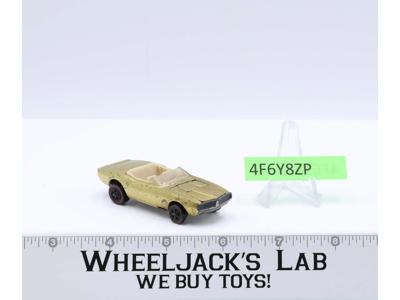 Custom Firebird Gold 1968 Redline Hot Wheels Mattel Vintage Redline RL