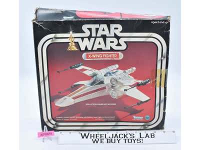 X-Wing Fighter 100% Complete W/Box Star Wars 1977 Kenner Action Figure Vehicle
