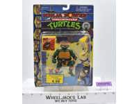 Headdroppin' Mike Teenage Mutant Ninja Turtle Ninja Power TMNT Playmates MOSC