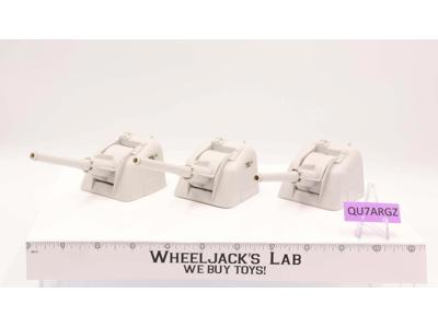 Deck Turret Set of 3 USS Flagg Aircraft Carrier NO REPRO 1985 GI Joe Vintage