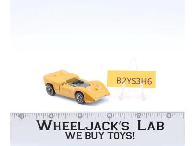 McLaren M6A Orange Enamel 1969 Redline Hot Wheels Mattel Vintage RL