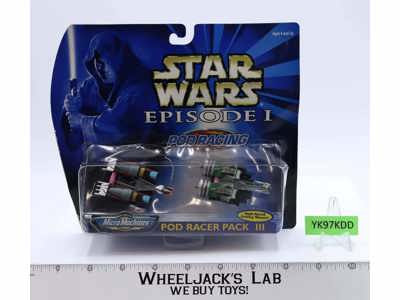 Pod Racer Pack III Star Wars Episode 1 Micro Machines 1998 Galoob NEW MOSC