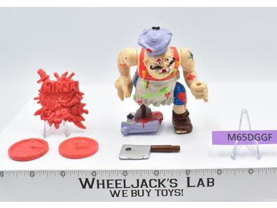 Pizza Face Pizzaface 100% Complete Teenage Mutant Ninja Turtles 1990 Playmates