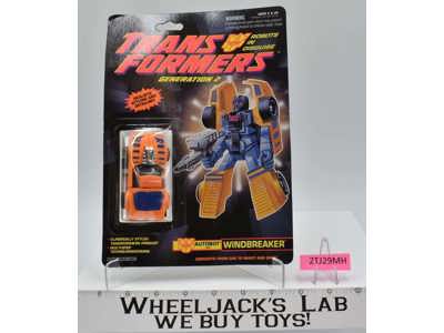 Windbreaker Autobot G2 Transformers 1992 Hasbro Action Figure MOSC SEALED