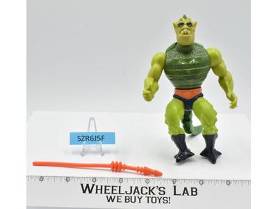 Whiplash 100% Complete He-Man Masters of the Universe MOTU 1984 Mattel