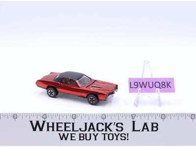 Custom Eldorado Red 1968 Redline Hot Wheels Mattel Vintage Redline RL