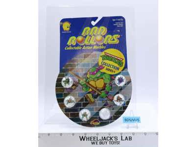 Rad Rollers Collectible Marbles Teenage Mutant Ninja Turtles 1990 Spectra Star