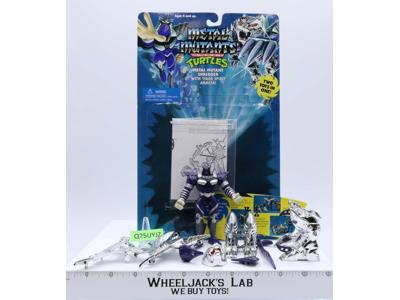 Metal Mutants Shredder 100% Complete TMNT 1995 Playmates Action Figure