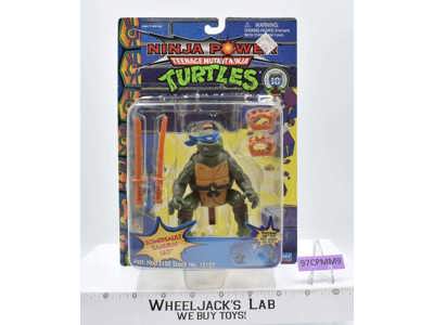 Somersault Samurai Leo Teenage Mutant Ninja Turtle Ninja Power TMNT MOSC NEW