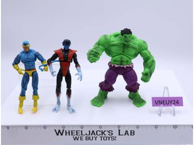 Marvel Universe Comic Packs Secret Wars Hulk, Cyclops, Nightcrawler 2009 Figures
