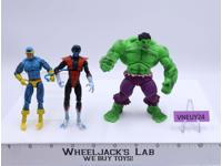 Marvel Universe Comic Packs Secret Wars Hulk, Cyclops, Nightcrawler 2009 Figures