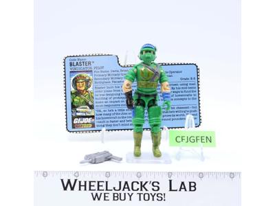 Blaster V1 100% Complete 1987 G.I. Joe Hasbro Vintage Action Figure