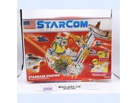 Starbase Station 100% Complete W/Box Starcom 1986 Coleco Action Figure Playset