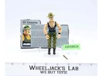 Sgt. Slaughter V2 100% Complete G.I. Joe 1986 Hasbro Vintage Action Figure